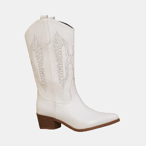 Emery - Block Heel Cowboy Boots-15520005620085-Mirella Fiore