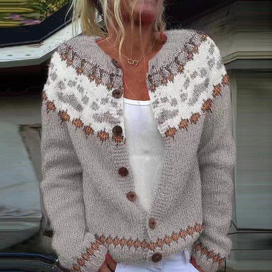 Emery - Vintage Icelandic Cardigan-15531113513333-Mirella Fiore