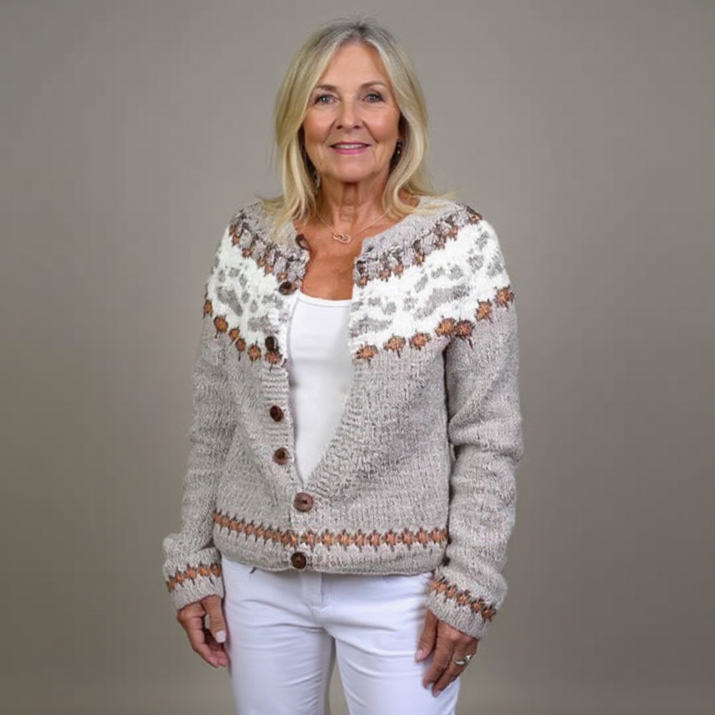 Emery - Vintage Icelandic Cardigan-15531113513333-Nancy & Mae Savannah