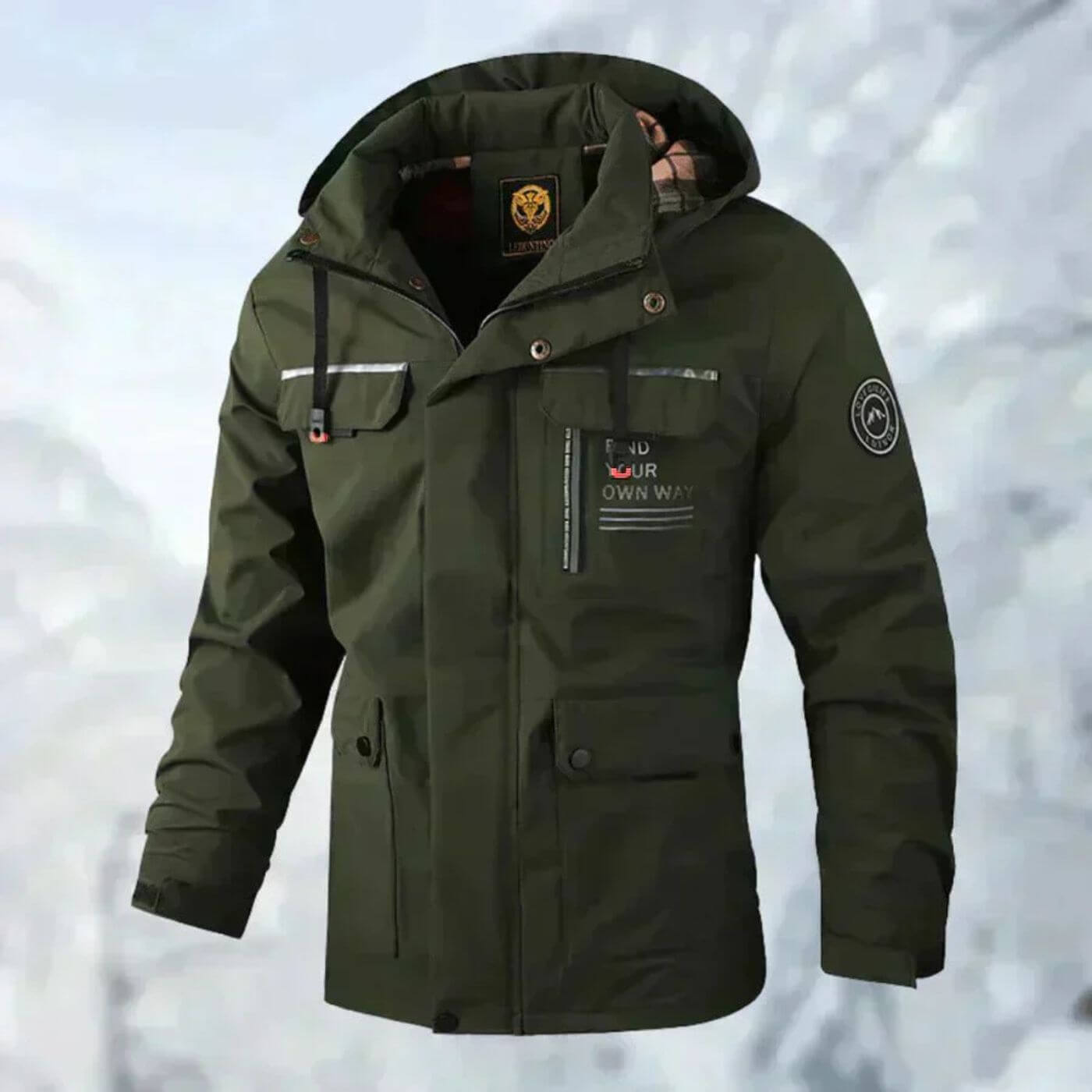 Eric - Waterproof Outdoor Jacket-15553974567285-Mirella Fiore