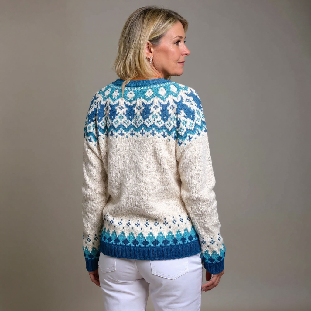 Eva - Vintage Icelandic Cardigan-15531112726901-Mirella Fiore
