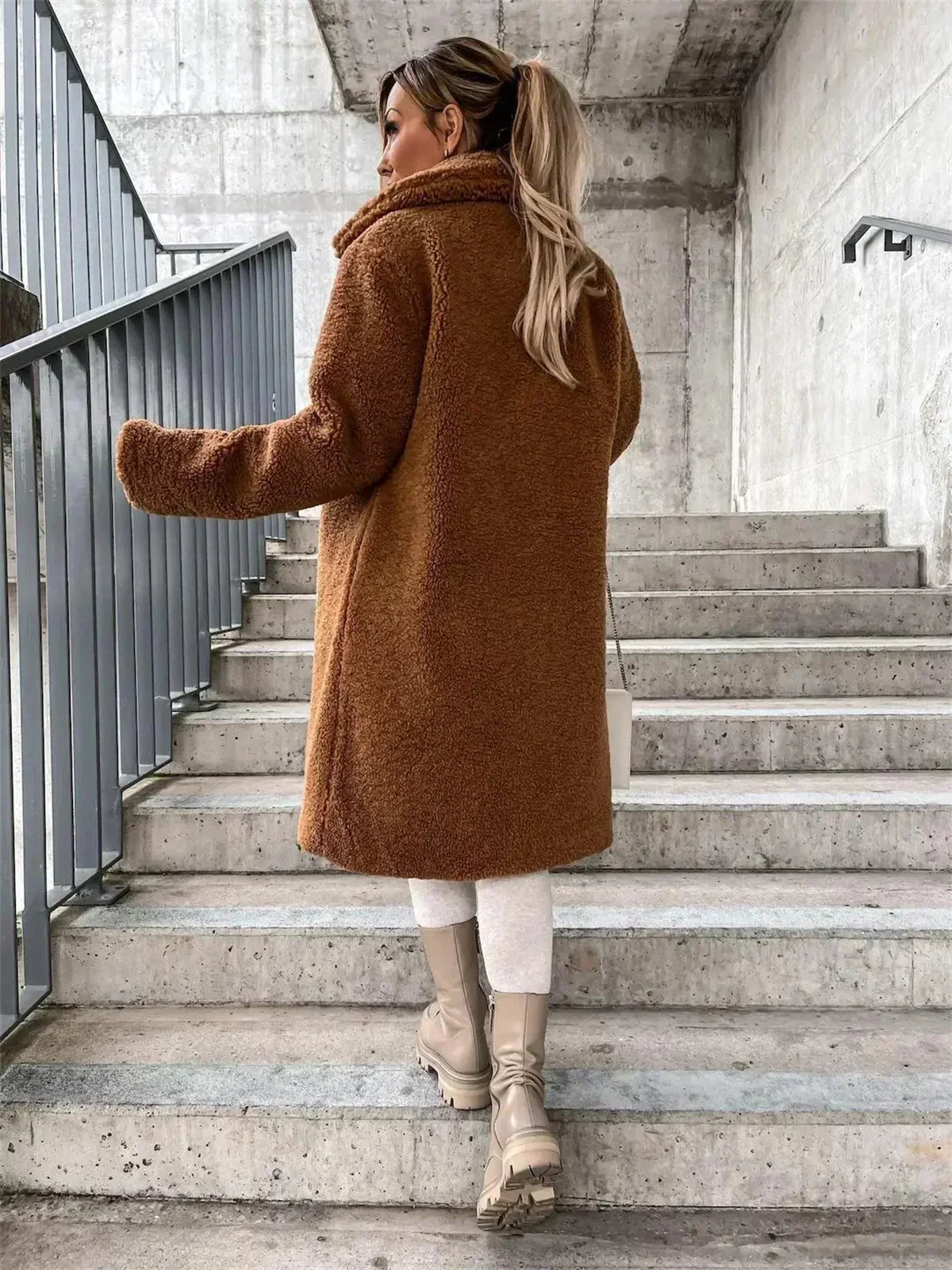 FABI - Elegant Casual Coat-15519827001717-Nancy & Mae Savannah
