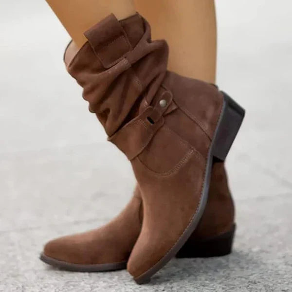 FRANCINCE - LOW HEEL ANKLE BOOTS-15520005095797-Mirella Fiore