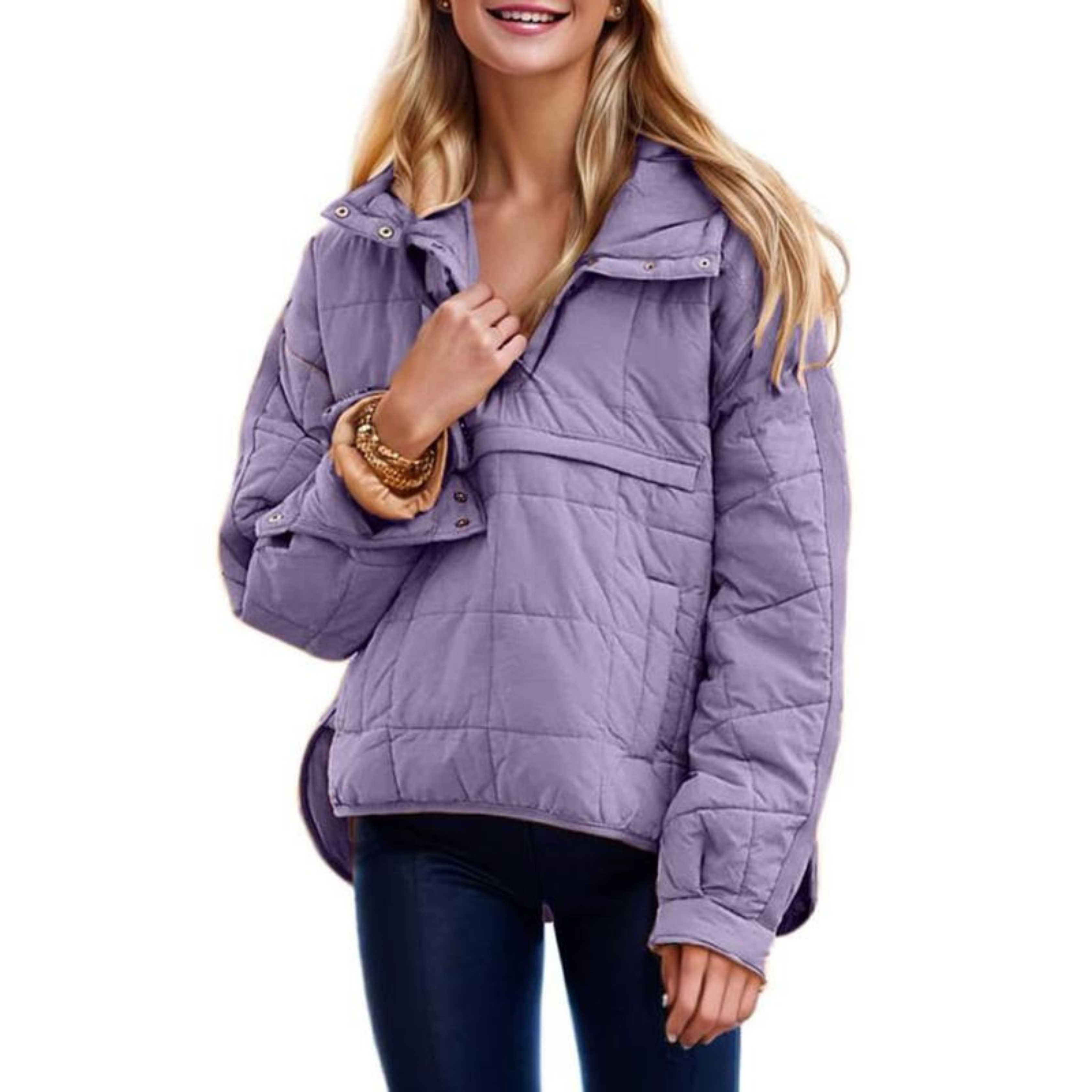 Farrell – Oversized Hooded Pullover Hooded Jacket-15550919704949-Mirella Fiore