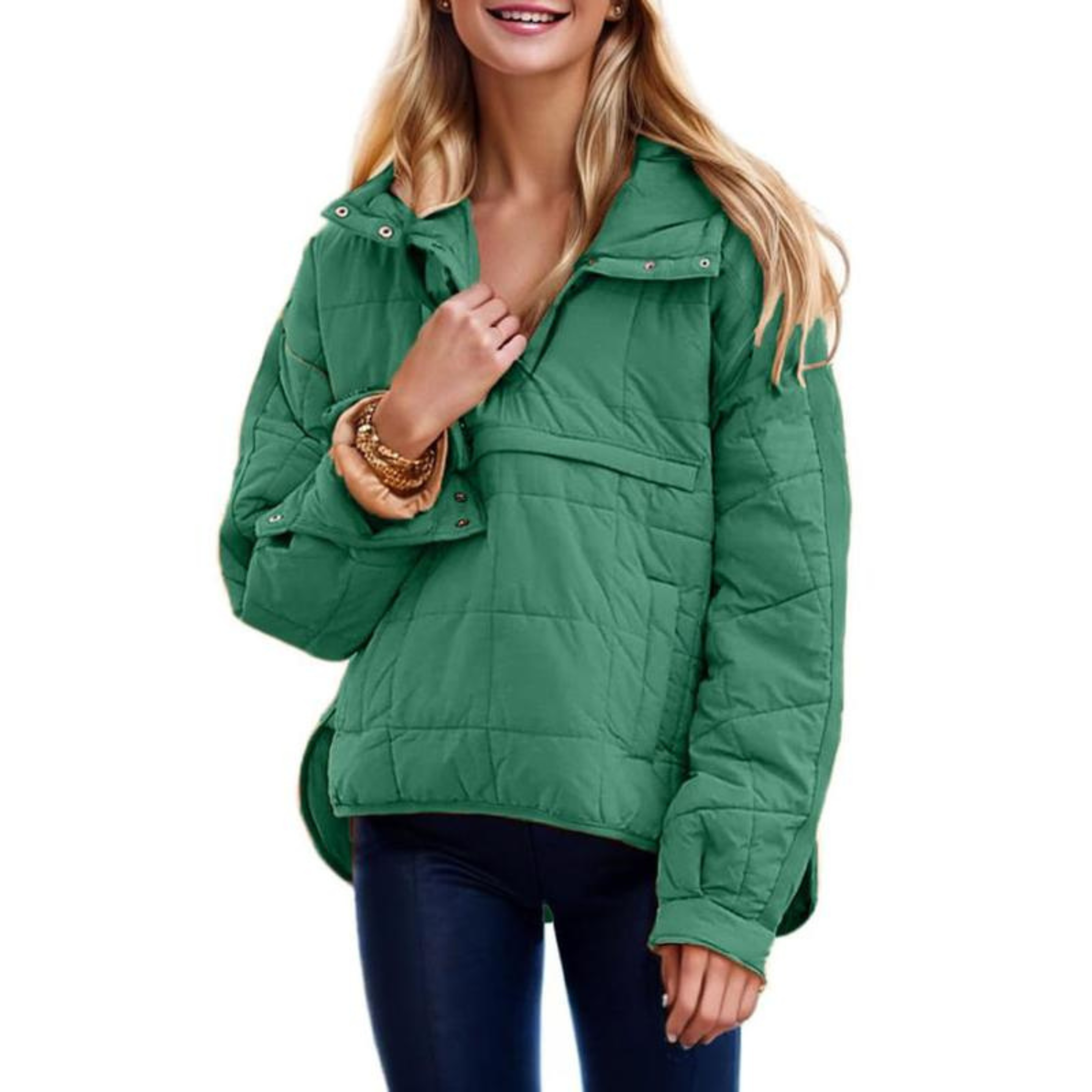 Farrell – Oversized Hooded Pullover Hooded Jacket-15550919704949-Mirella Fiore