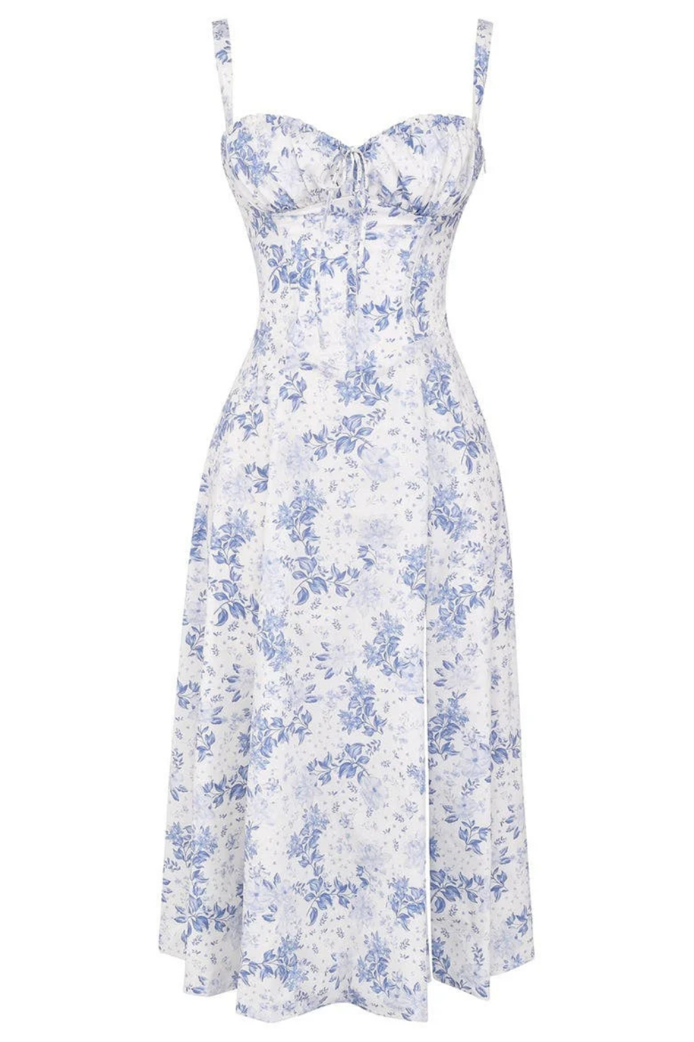 Felly – Ruched sweetheart – Midi dress-15260068577653-Mirella Fiore