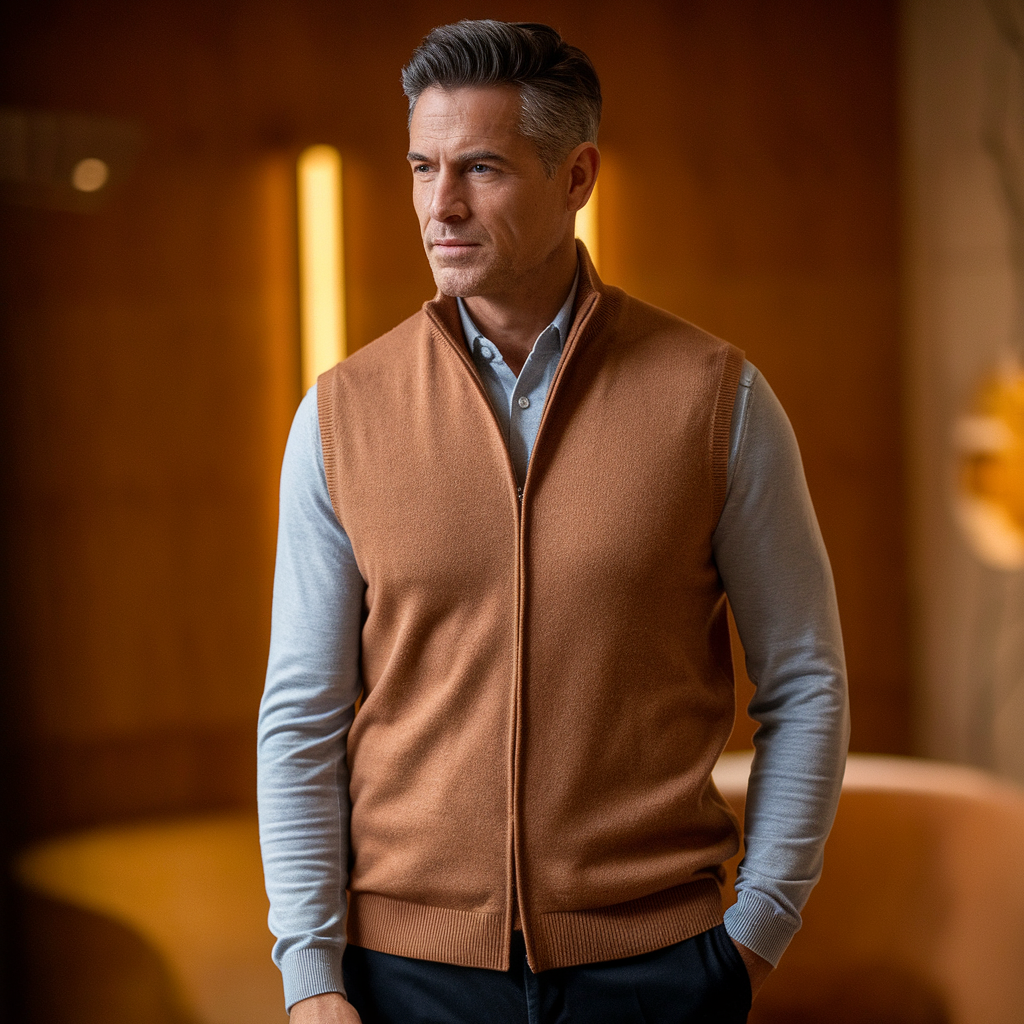 Finley Cashmere Full Zip Vest-15553980563829-Nancy & Mae Savannah