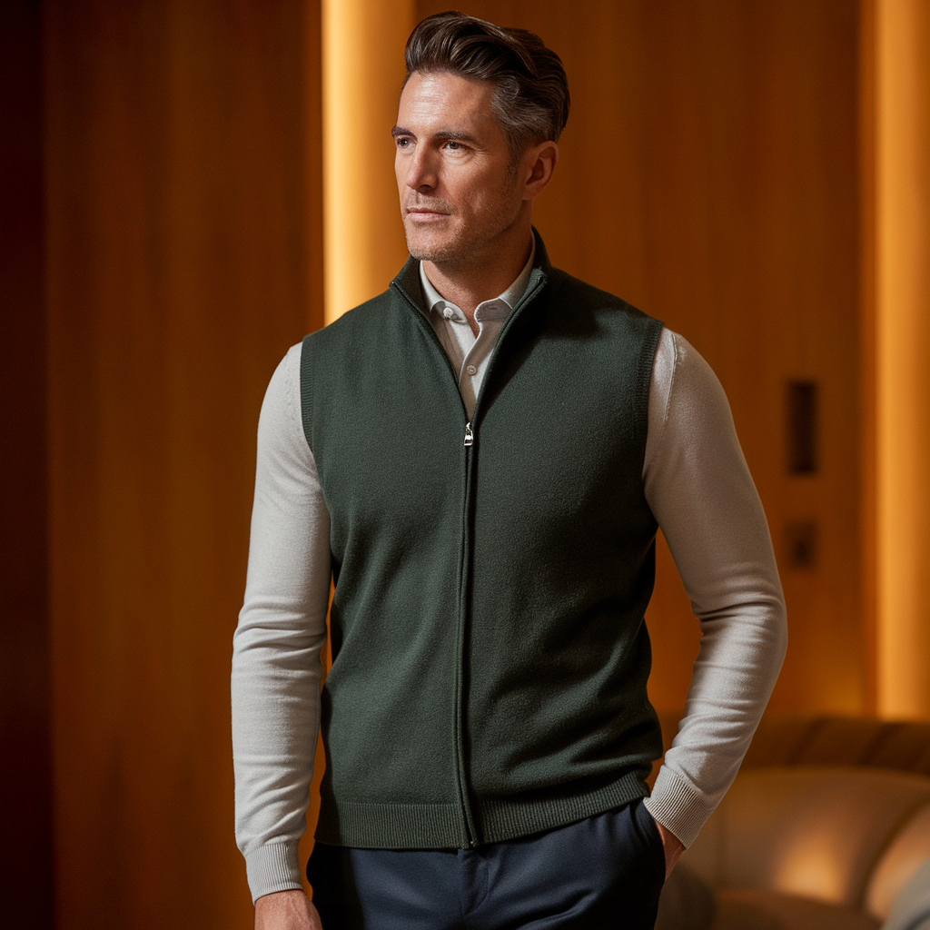 Finley Cashmere Full Zip Vest-15553980563829-Nancy & Mae Savannah