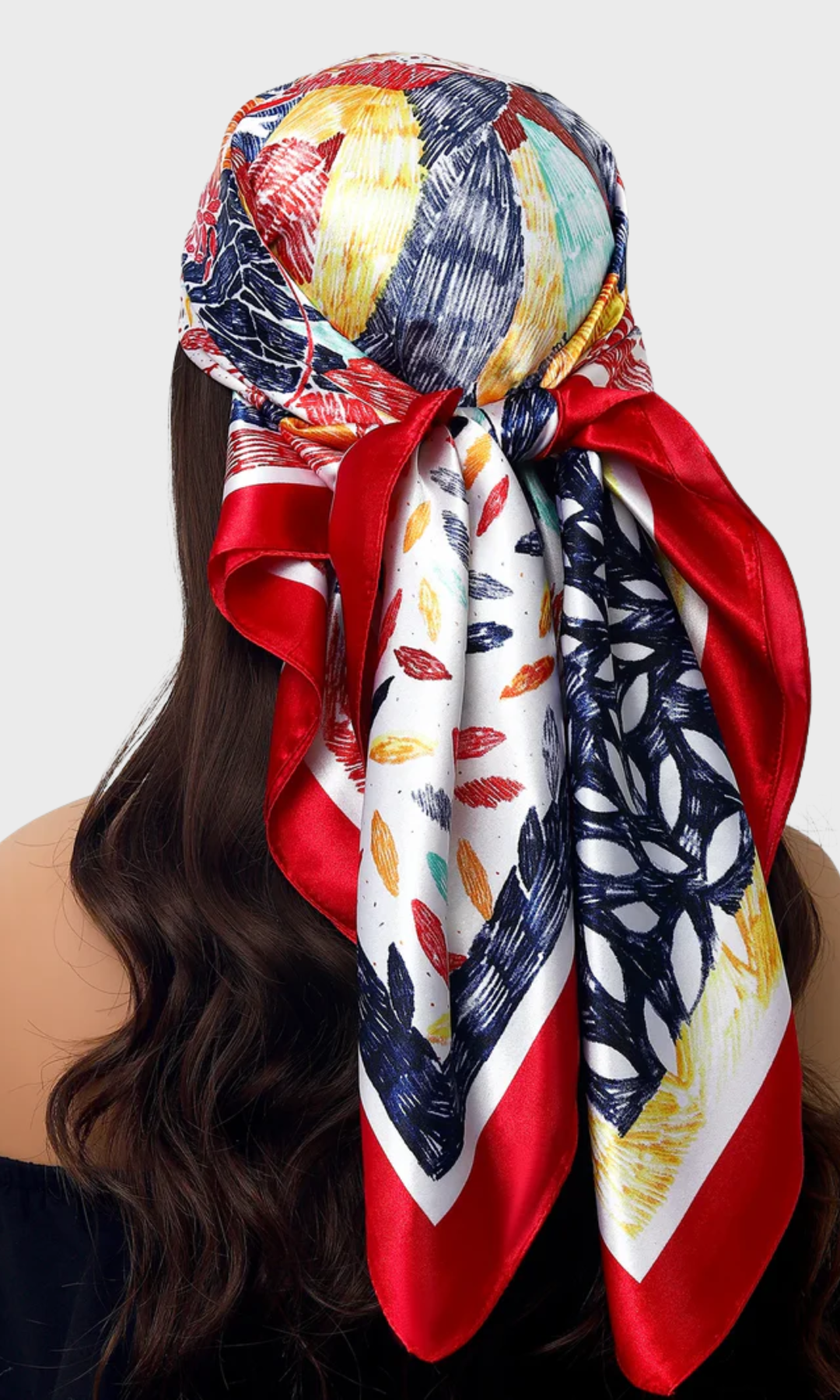 Fioretta – Vibrant mosaic – Headscarf-15133782409589-Mirella Fiore