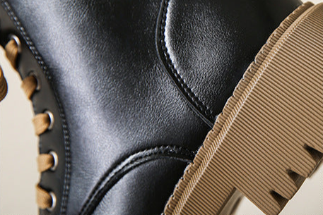 Fleece - Lined Combat Boots-15550871044469-Nancy & Mae Savannah