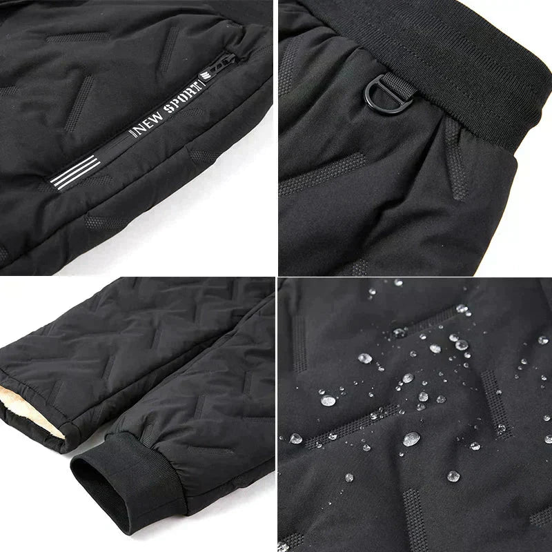 FleeceTech - Unisex Waterproof Fleece-Lined Thermal Joggers-15553980301685-Nancy & Mae Savannah