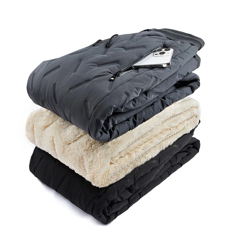 FleeceTech - Unisex Waterproof Fleece-Lined Thermal Joggers-15553980301685-Nancy & Mae Savannah