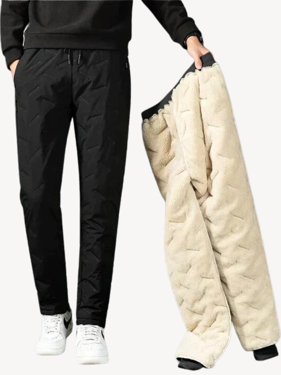 FleeceTech - Unisex Waterproof Fleece-Lined Thermal Joggers-15553980301685-Nancy & Mae Savannah