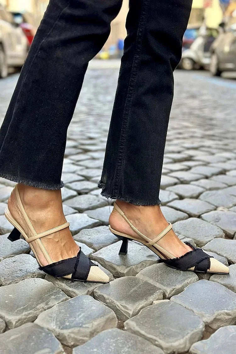 Florette - Elegant Slingback Pumps-15530390356341-Nancy & Mae Savannah