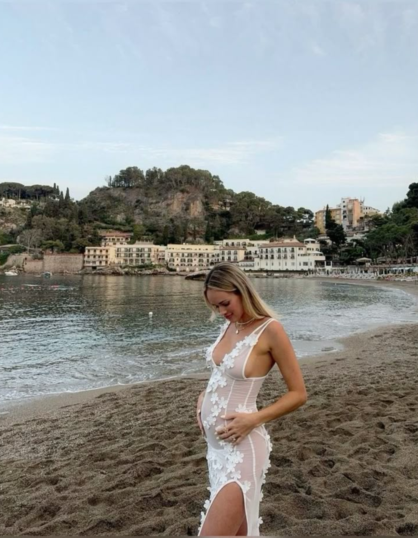 Floriana – Floral embroidered design – Maternity dress-15216001352053-Mirella Fiore