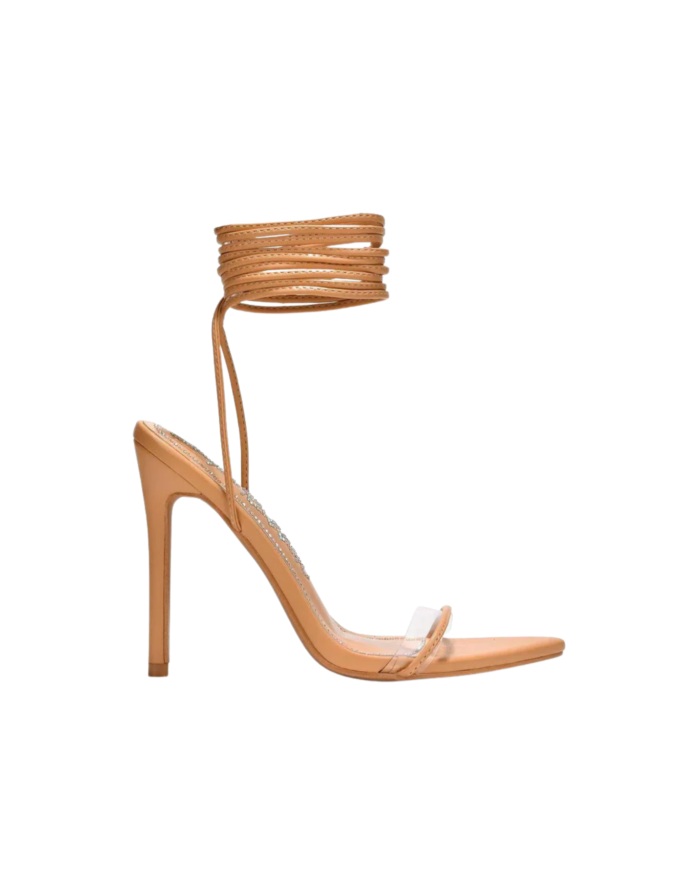 Florianne – Rhinestone lace-up – Heels-15133983244661-Nancy & Mae Savannah