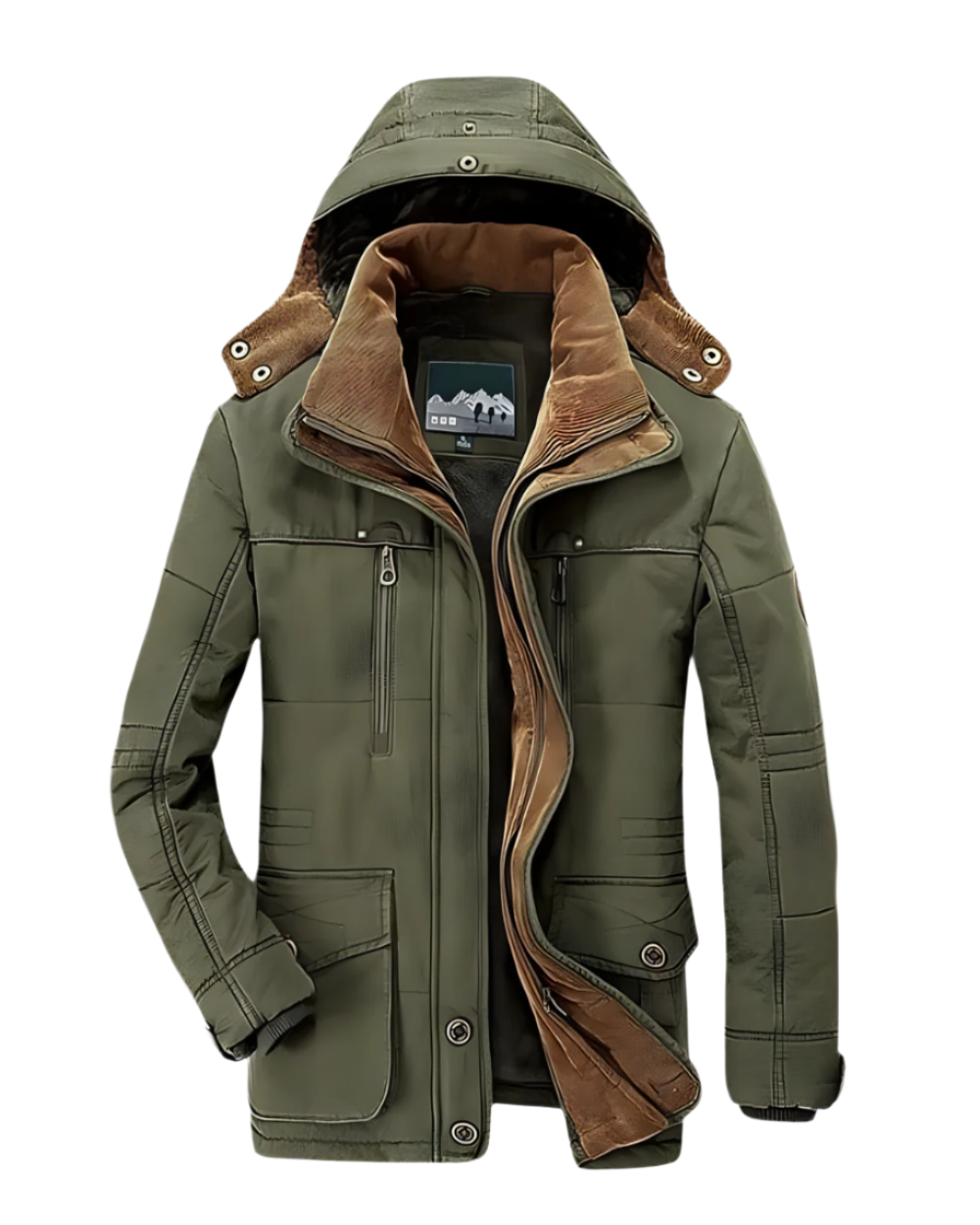 Francesco Padded Winter Jacket-15519102992757-Mirella Fiore