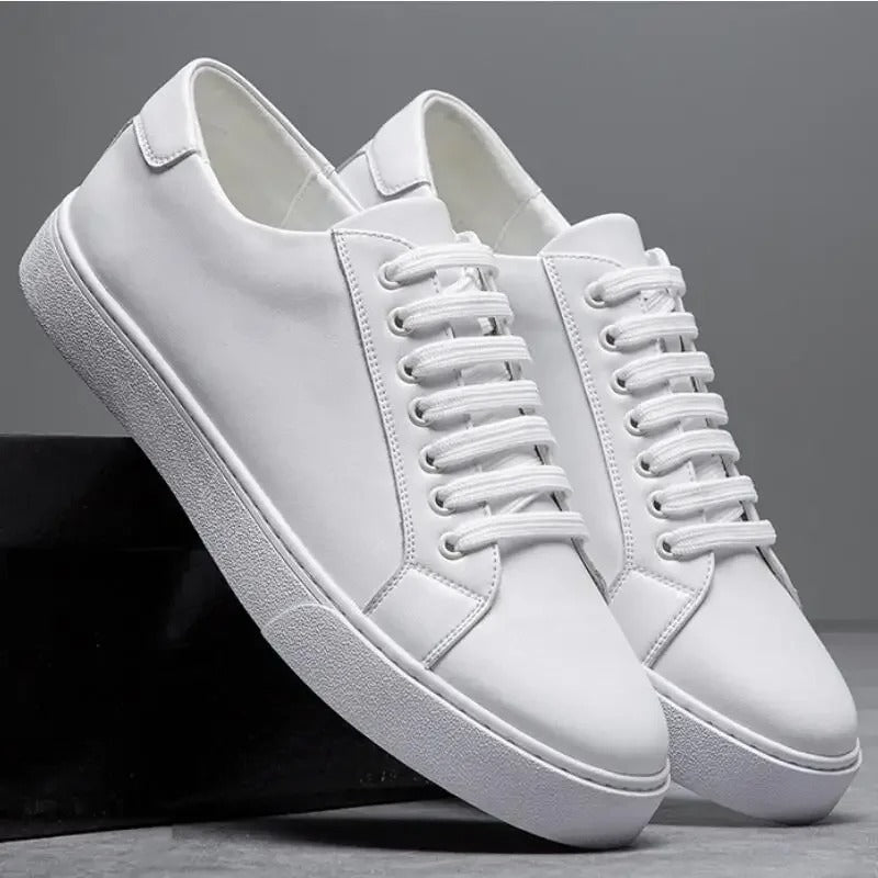 Francis - Men's Leather Sneaker-15553977778549-Nancy & Mae Savannah
