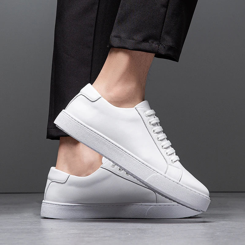 Francis - Men's Leather Sneaker-15553977778549-Nancy & Mae Savannah