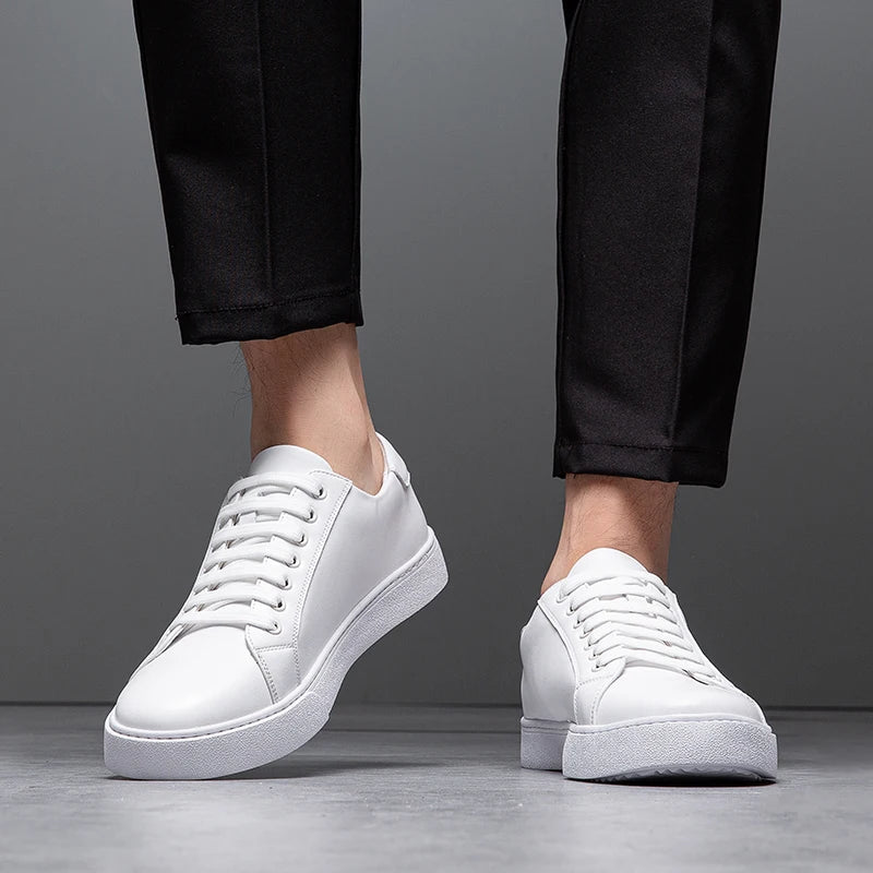 Francis - Men's Leather Sneaker-15553977778549-Nancy & Mae Savannah
