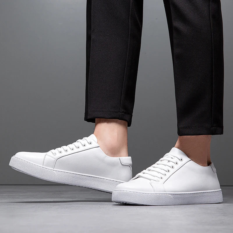 Francis - Men's Leather Sneaker-15553977778549-Nancy & Mae Savannah