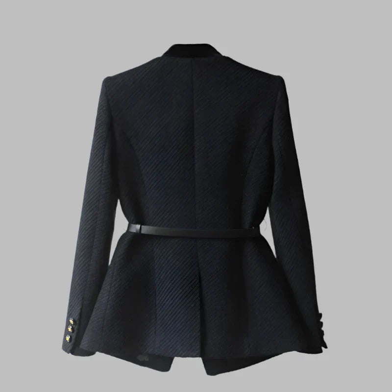 Fulvia - Elegant jacket with a quilted cut-15547643625845-Nancy & Mae Savannah