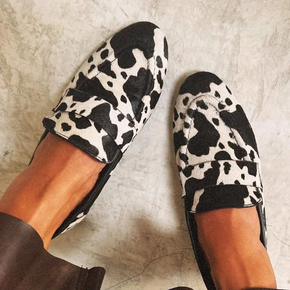 GISELLE - ELEGANT ANIMAL PRINT LOAFERS-15553866563957-Mirella Fiore