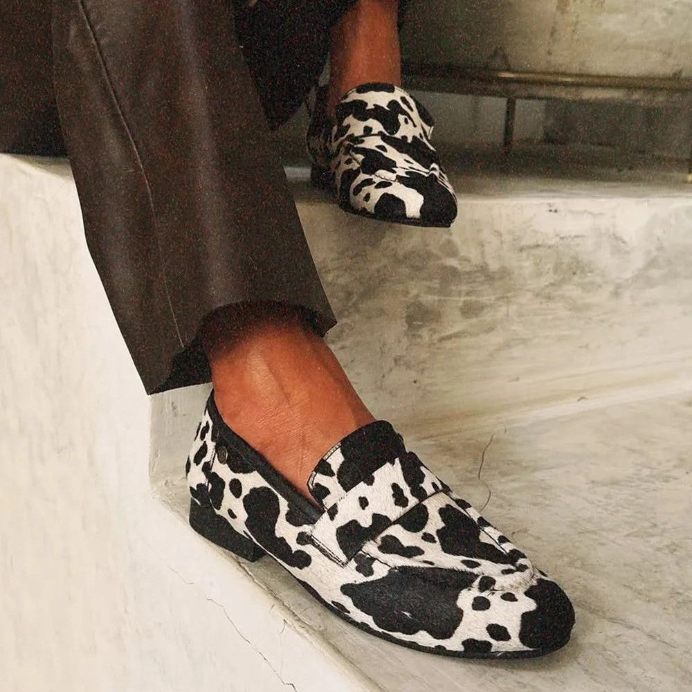 GISELLE - ELEGANT ANIMAL PRINT LOAFERS-15553866563957-Mirella Fiore
