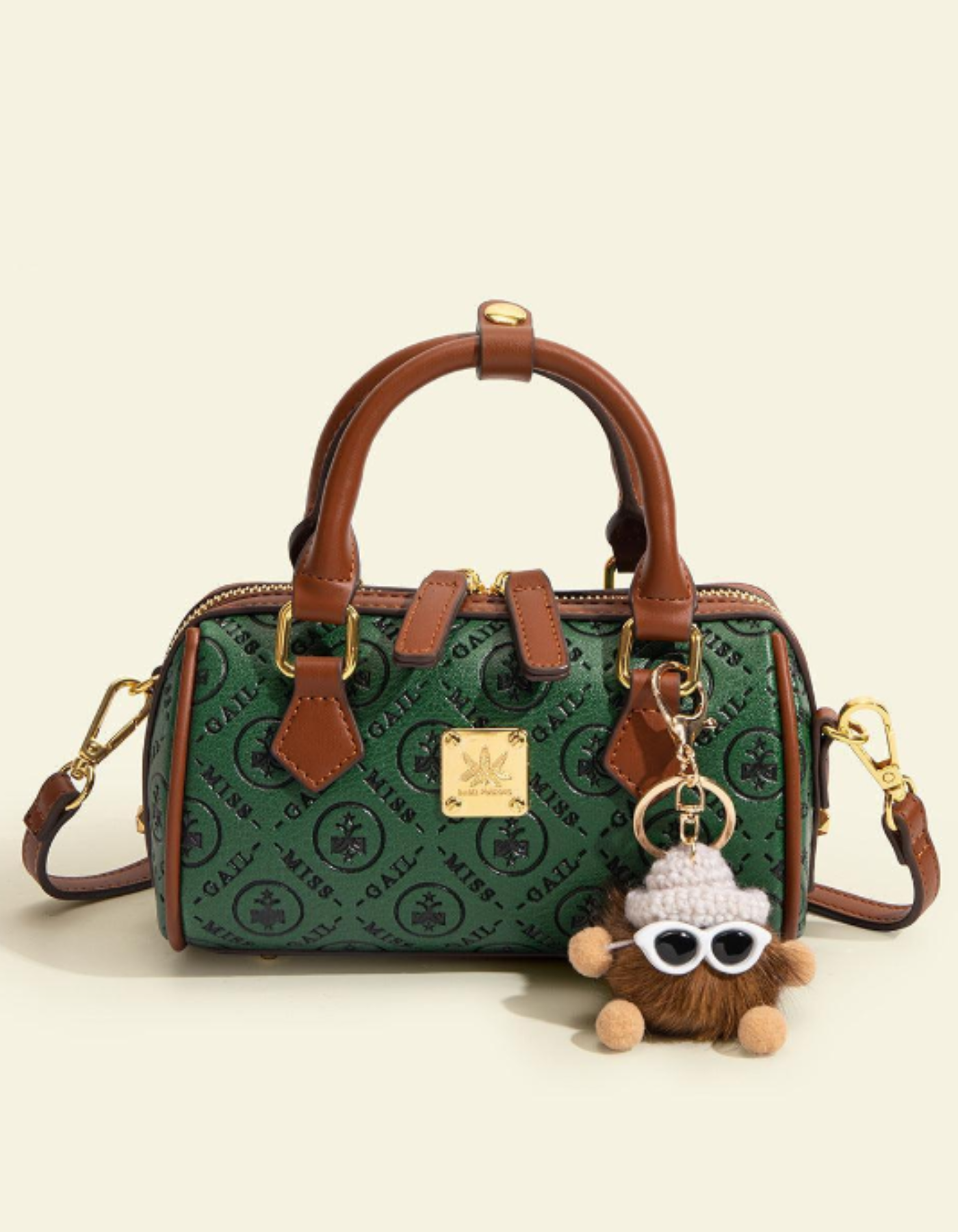 Gallina – Quirky charm detail – Crossbody handbag-15209173582197-Nancy & Mae Savannah