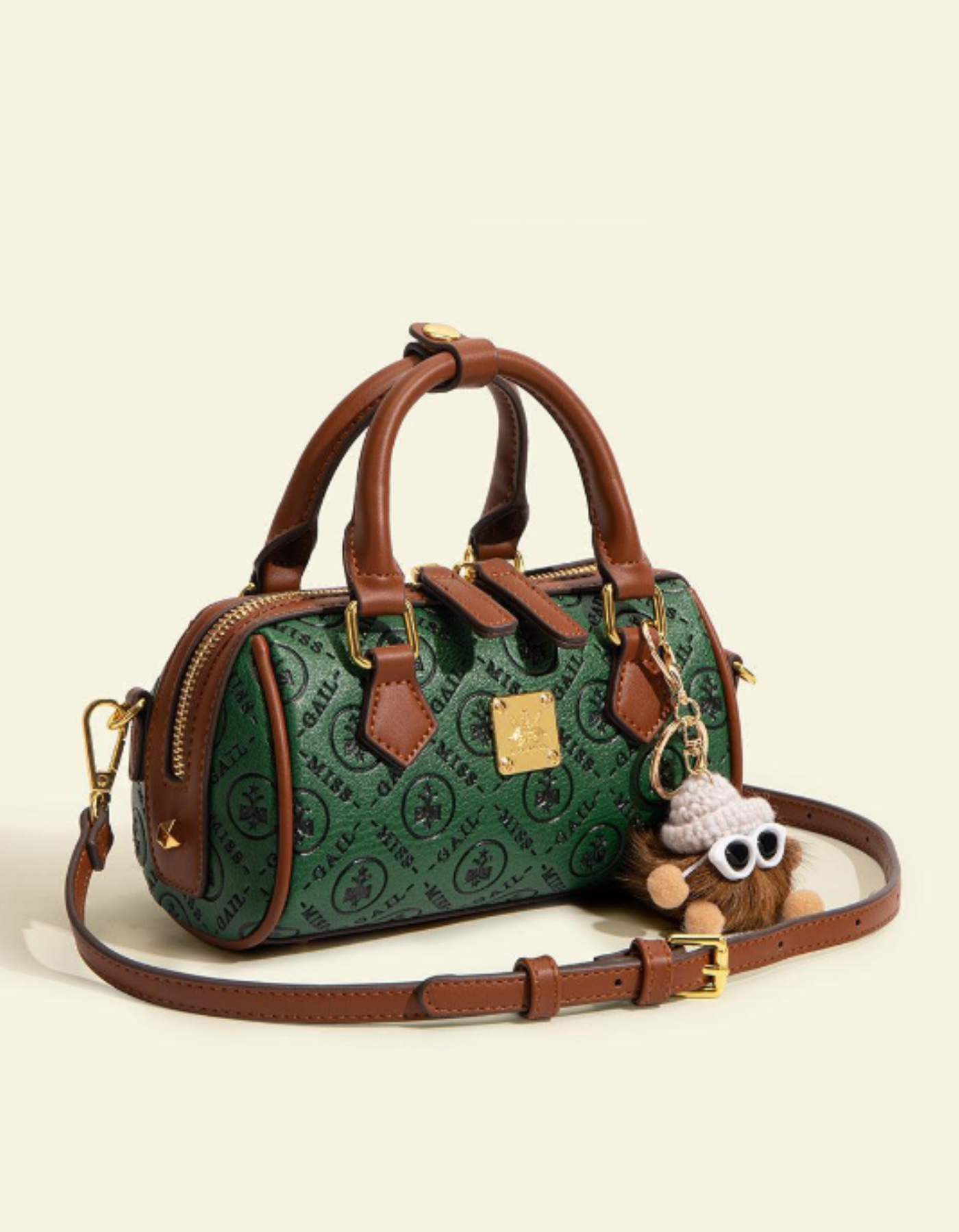 Gallina – Quirky charm detail – Crossbody handbag-15209173582197-Nancy & Mae Savannah