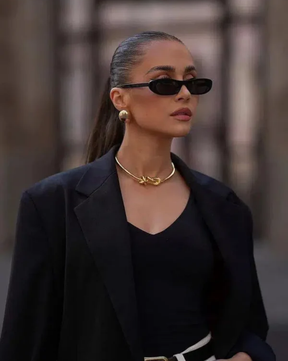 Giada – Vintage oval frame – Sunglasses-15133464199541-Nancy & Mae Savannah