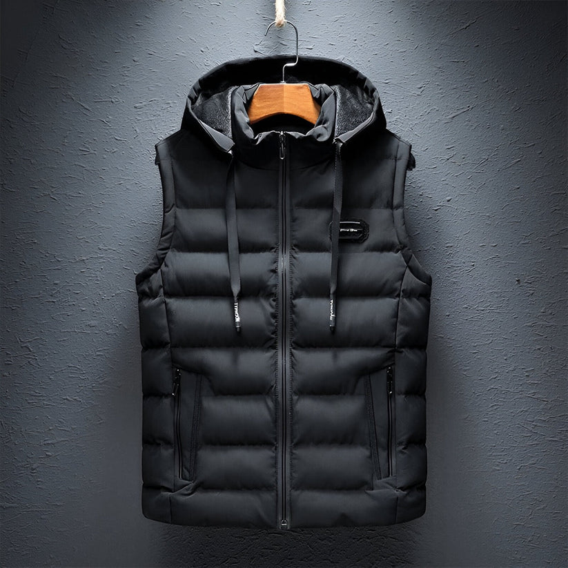 Giovanni Hooded Waistcoat-15519103615349-Mirella Fiore