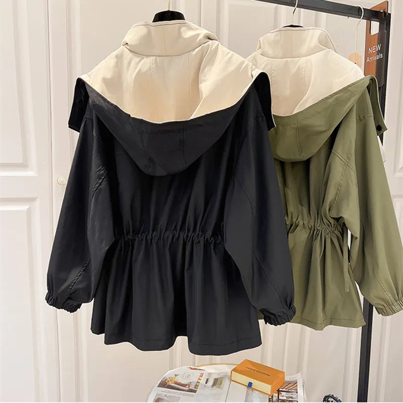 Giulia - Loose Fit Windbreaker Jacket-15550919770485-Nancy & Mae Savannah