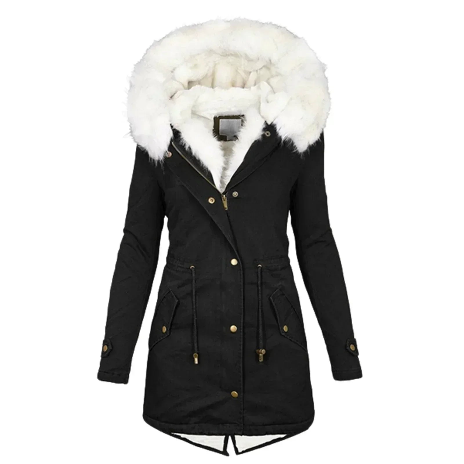 Giulia - Winter coat with faux fur lining-15547644215669-Mirella Fiore