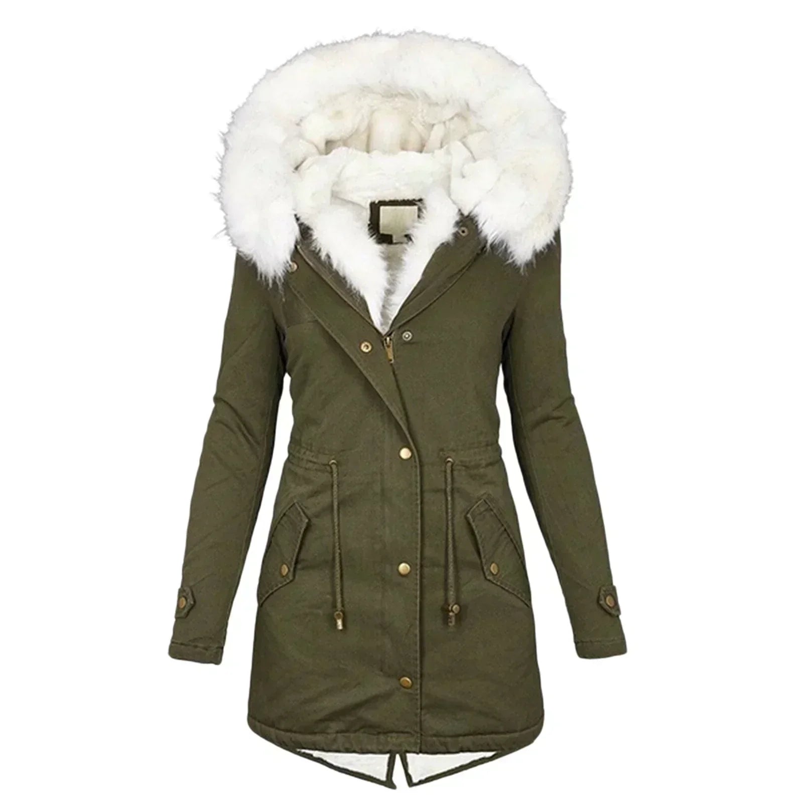 Giulia - Winter coat with faux fur lining-15547644215669-Mirella Fiore