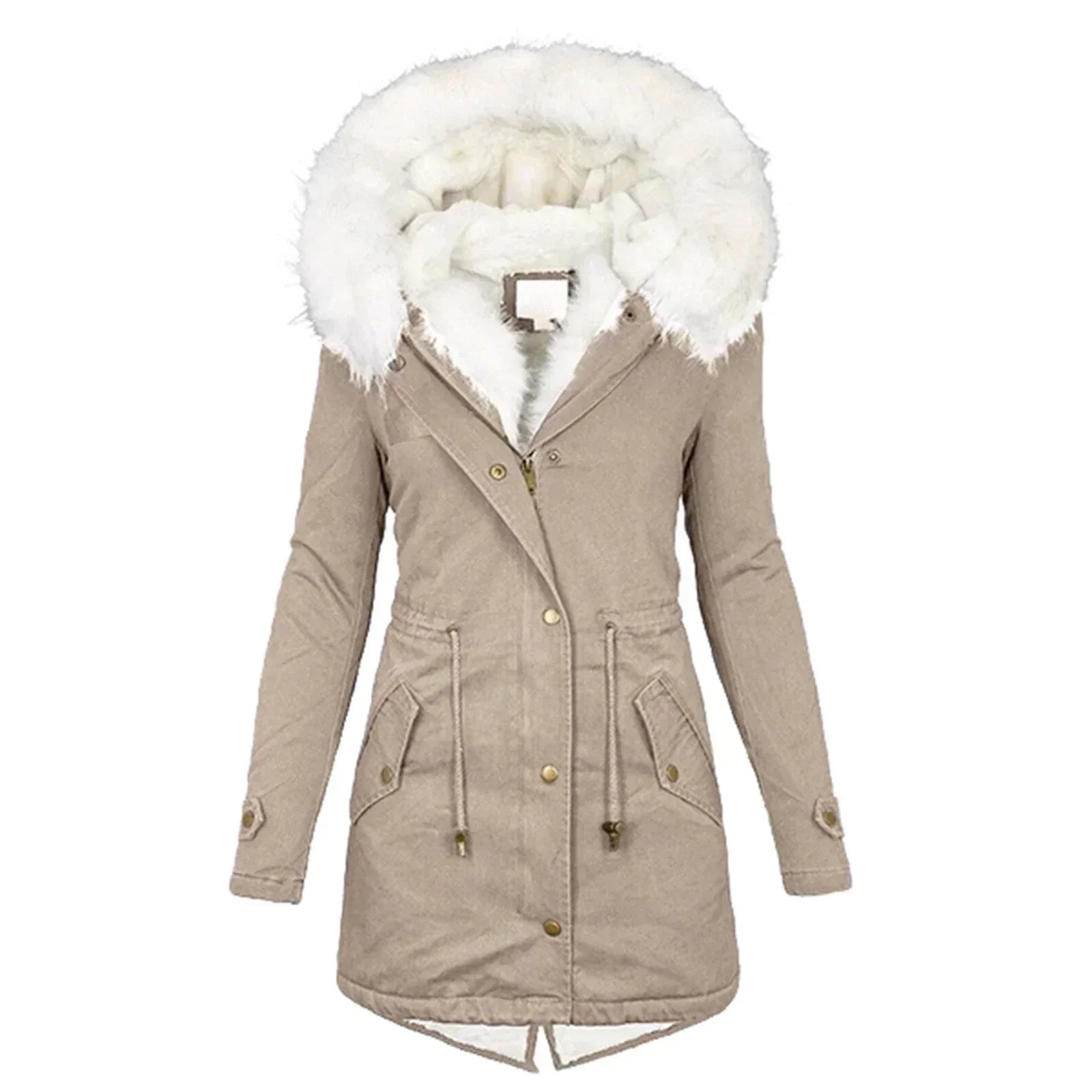 Giulia - Winter coat with faux fur lining-15547644215669-Nancy & Mae Savannah