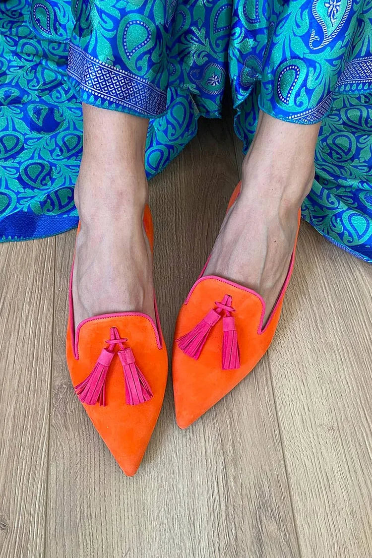 HARPER - LOAFER WITH ELEGANT TASSELS-15549132079477-Mirella Fiore