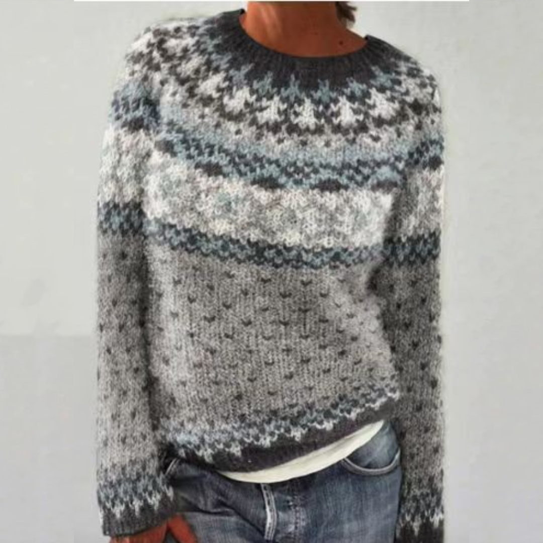 Hailey - Retro Sweater-15518867030389-Mirella Fiore