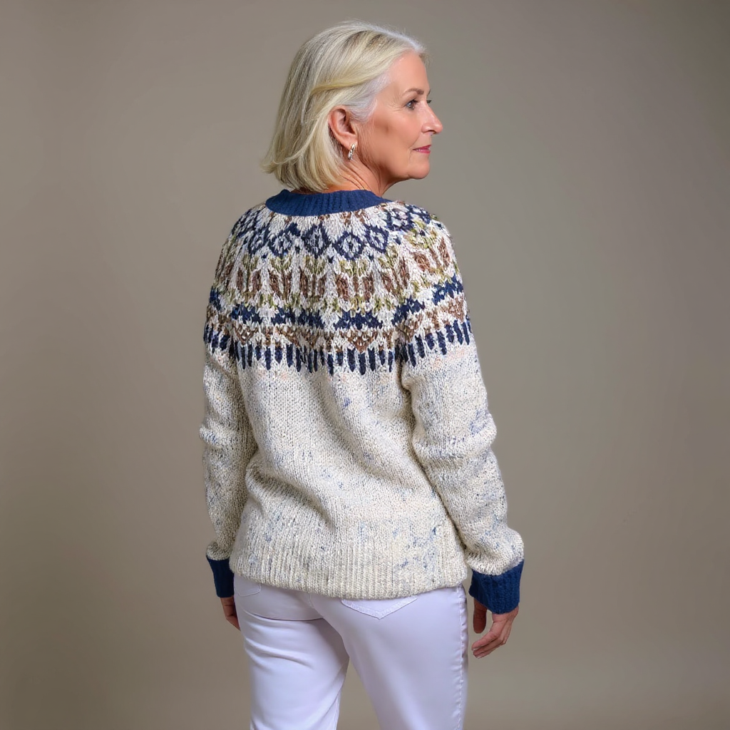 Hailey - Vintage Icelandic Cardigan-15531113316725-Mirella Fiore