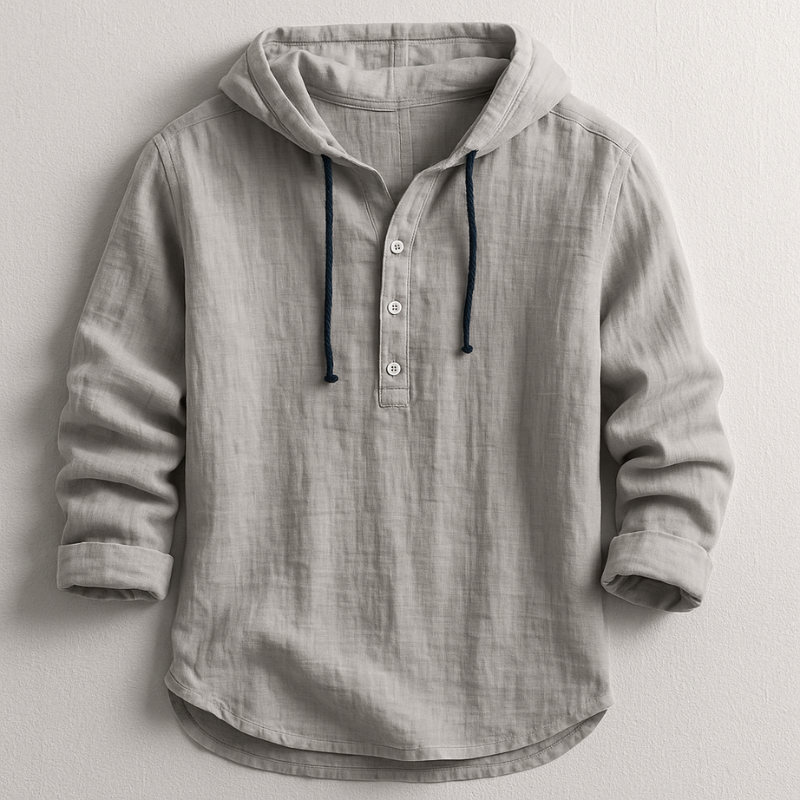 Hampshire | Luxury Hooded Shirt-15553982857589-Nancy & Mae Savannah