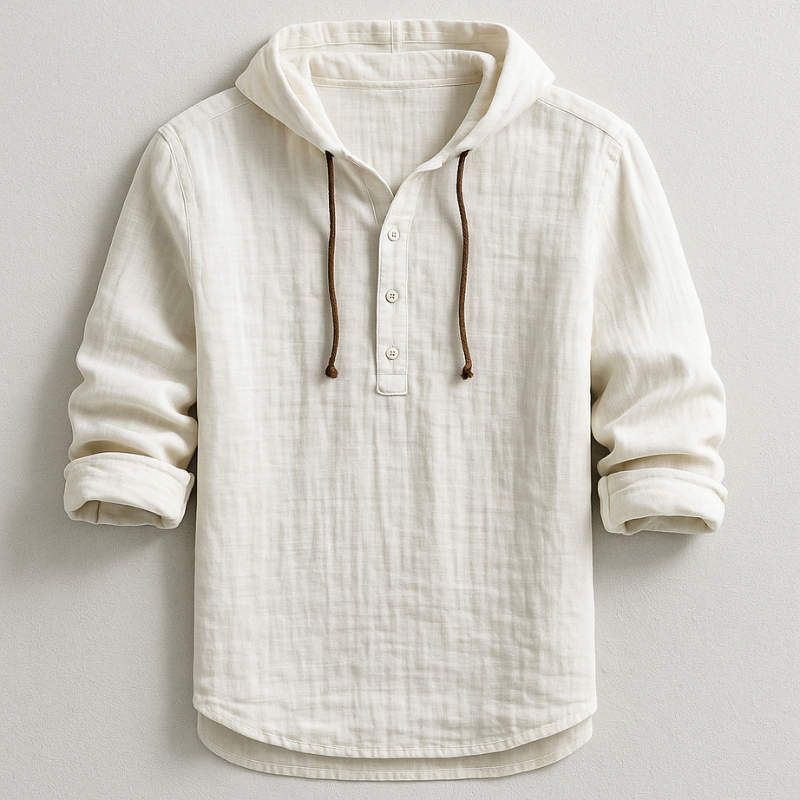 Hampshire | Luxury Hooded Shirt-15553982857589-Nancy & Mae Savannah