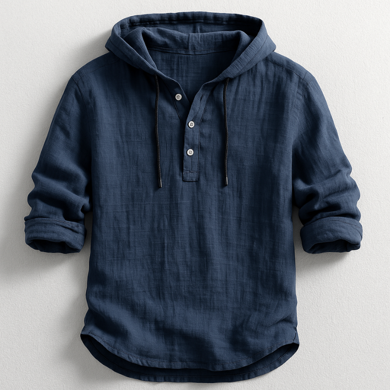 Hampshire | Luxury Hooded Shirt-15553982857589-Nancy & Mae Savannah
