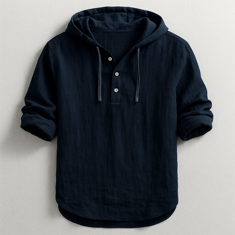 Hampshire | Luxury Hooded Shirt-15553982857589-Nancy & Mae Savannah