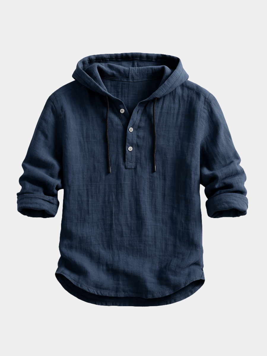 Hampshire | Luxury Hooded Shirt-15553982857589-Nancy & Mae Savannah