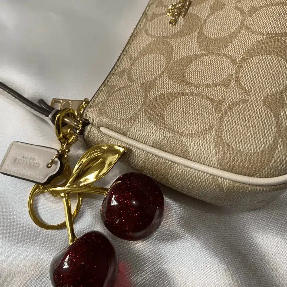 Hard Cherry – Bold design – Bag charm-15133594386805-Mirella Fiore