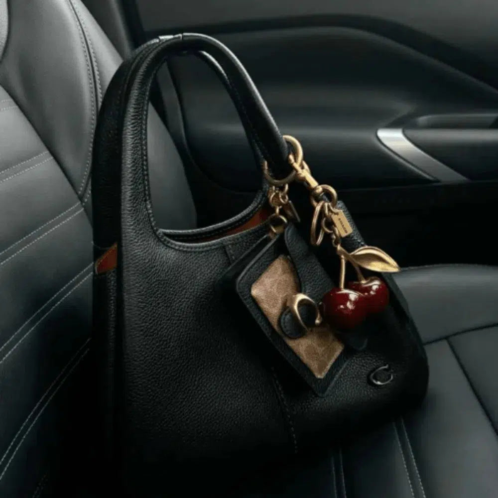 Hard Cherry – Bold design – Bag charm-15133594386805-Mirella Fiore