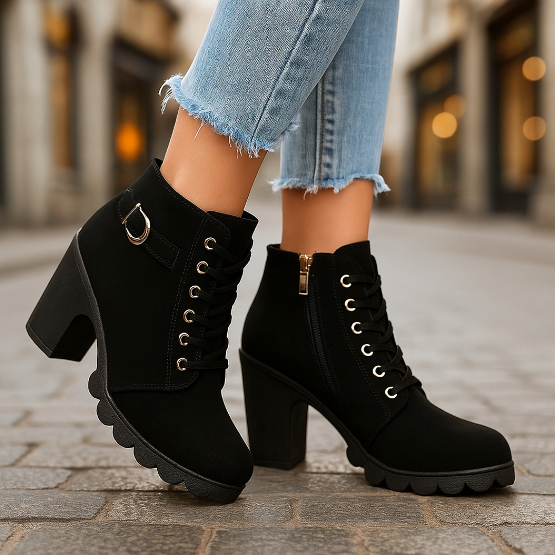 Harper - Lane Ankle Boots-15553287553397-Mirella Fiore