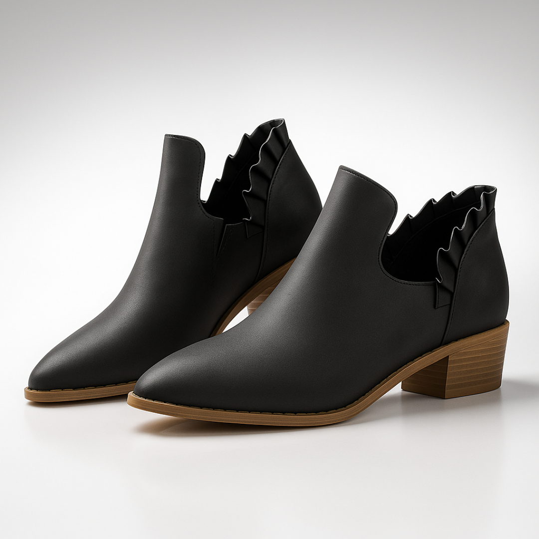 Harper - Lane Ruffle Boots-15553287848309-Mirella Fiore