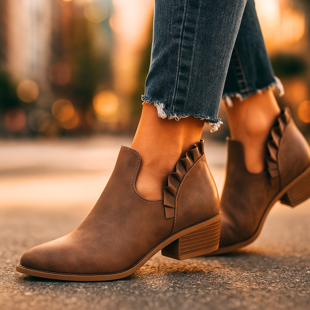 Harper - Lane Ruffle Boots-15553287848309-Mirella Fiore
