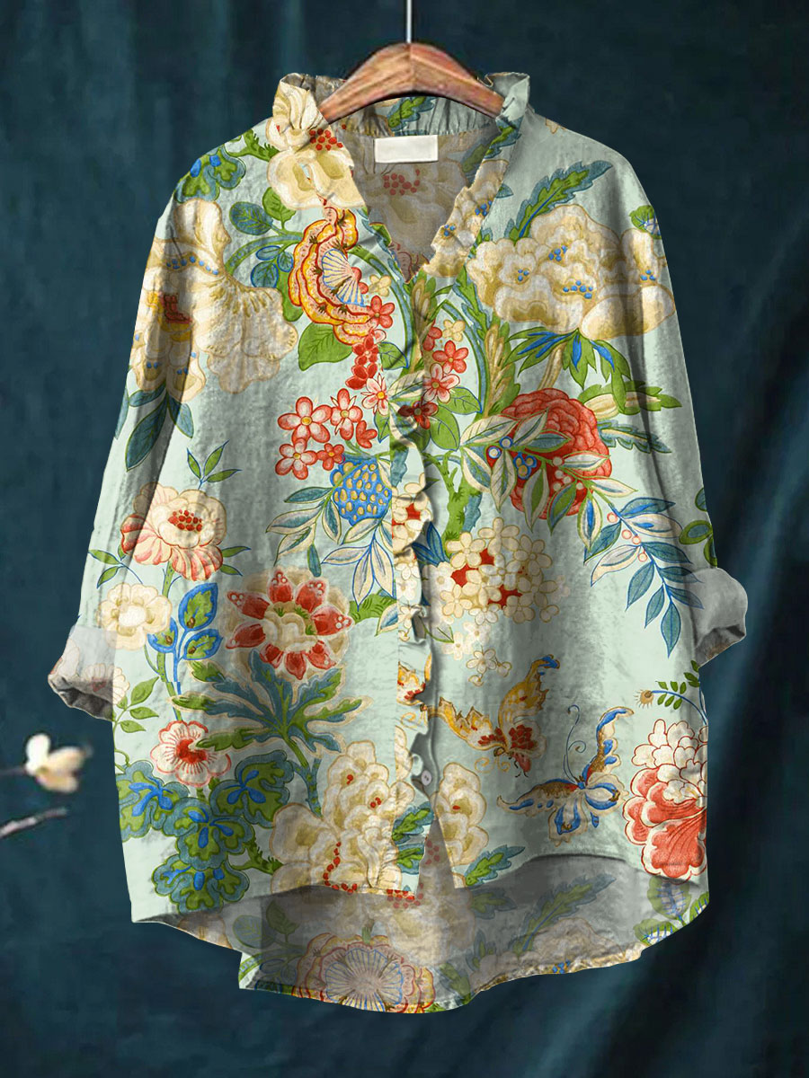 Heidi - Elegant Bloom Blouse-15542206693749-Mirella Fiore